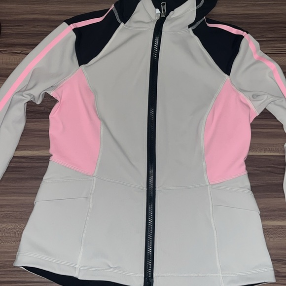 Lululemon Studio Surf Dune Black Bleached Coral Hooded Jacket - Picture 5 of 16